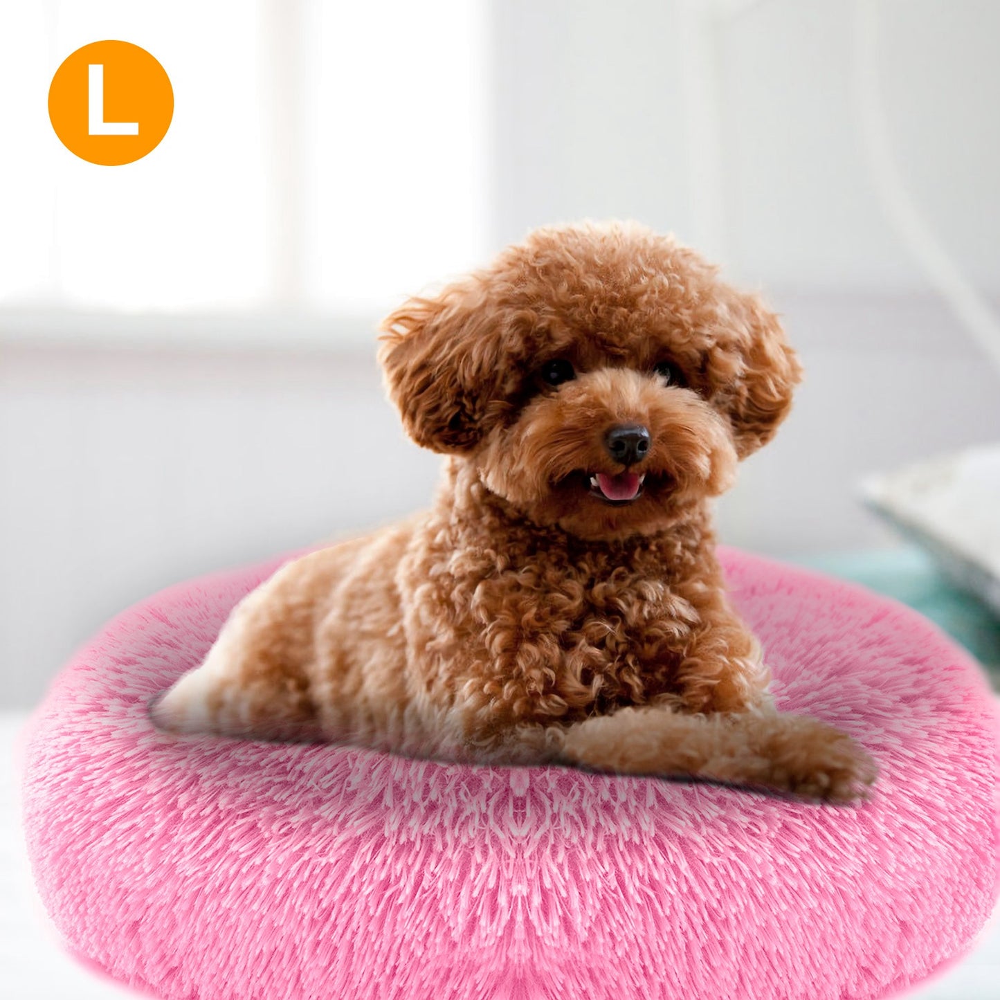 Cama para Mascotas Súper Suave y Cómoda – Nido Acolchado Antiestrés para Perros y Gatos 🐶🐱
