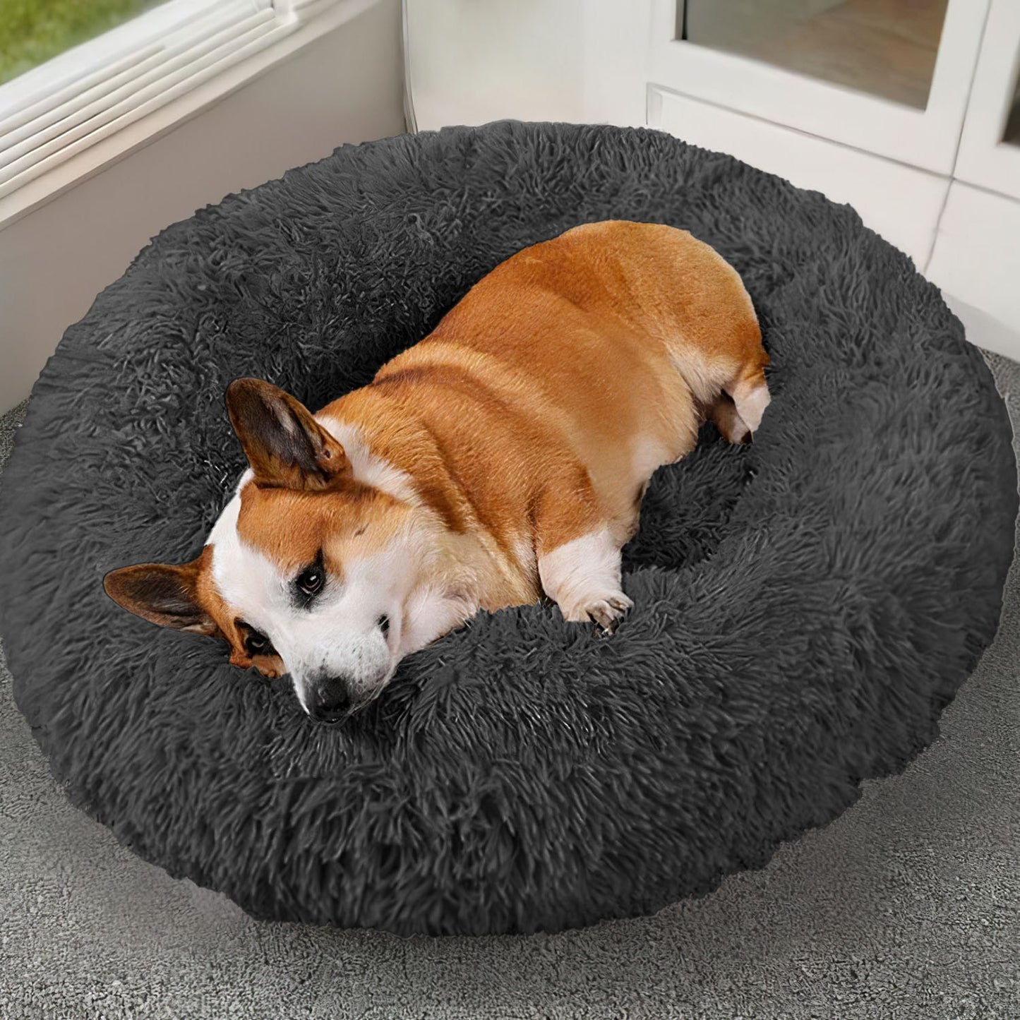 Cama para Mascotas Súper Suave y Cómoda – Nido Acolchado Antiestrés para Perros y Gatos 🐶🐱