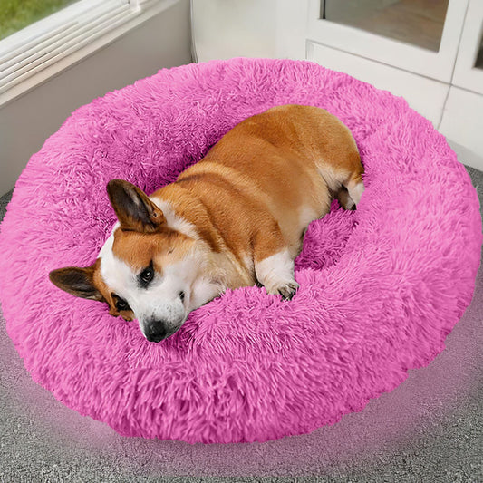 Cama para Mascotas Súper Suave y Cómoda – Nido Acolchado Antiestrés para Perros y Gatos 🐶🐱