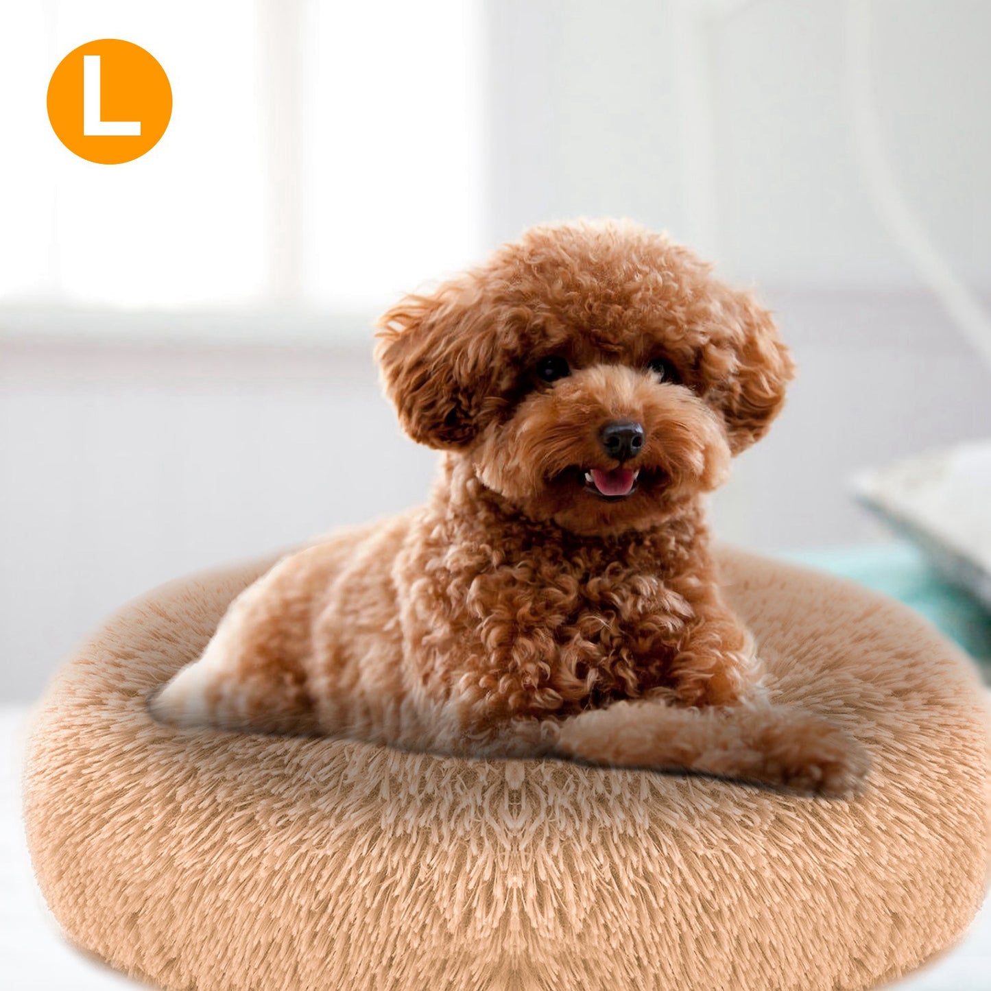 Cama para Mascotas Súper Suave y Cómoda – Nido Acolchado Antiestrés para Perros y Gatos 🐶🐱